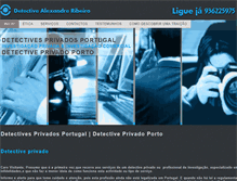 Tablet Screenshot of detectivesprivadosportugal.com